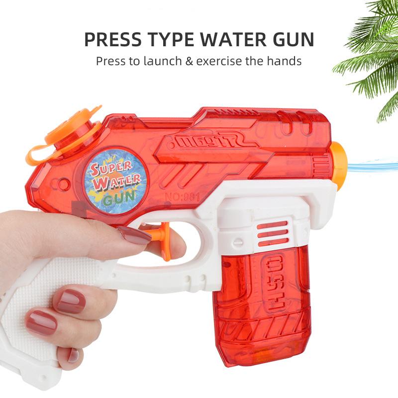 Handheld Water Gun Pool Games Children's Toys Beach Bathing Outdoor Party Water Toy Summertime Play Water Gun Kids Birthday Gift