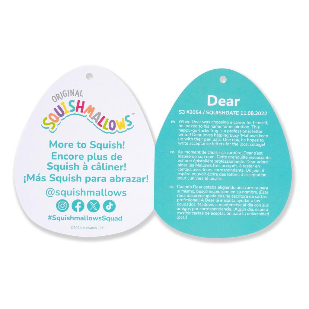 Squishmallows 3.5 inch Plush Toy (Dear)