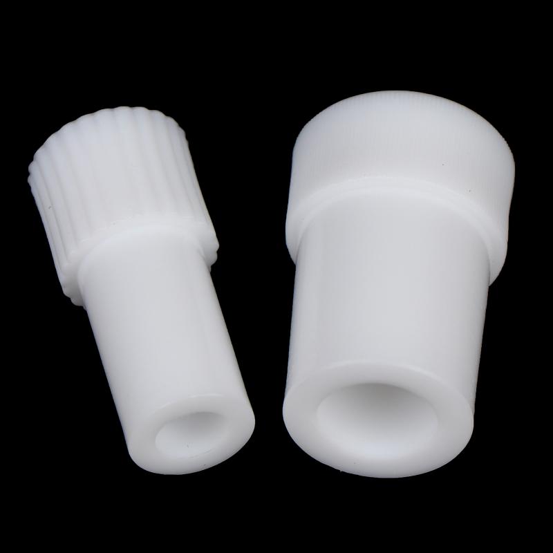 10Pcs Durable Plastic Dental Suction Tube Adapter Two Different Sizes Stable Connection For Dental Clinics Daily Use