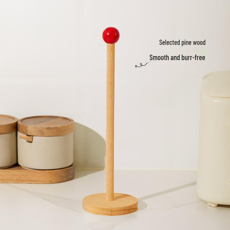 Multifunctional Kitchen Roll and Storage Rack for Paper Towels, Disposable Rags, and Plastic Wrap