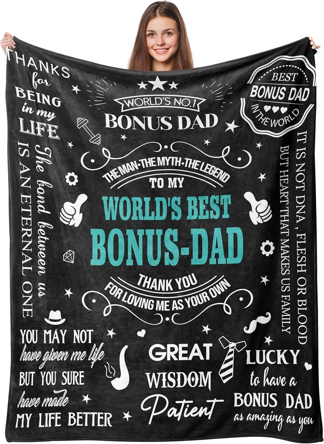 

1PC Gift To Dad Thin Blankets for Father s day Anniversary Birthday Mother s Day for Mom Wife Uncle Grandma Abuela Soft Throw 75cmx90cm