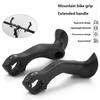 Bicycles Extension Handlebar Mountain Bike Deputy Handle Nylon Handle Bar Ends Grips Cycling Accessory Easy to Install