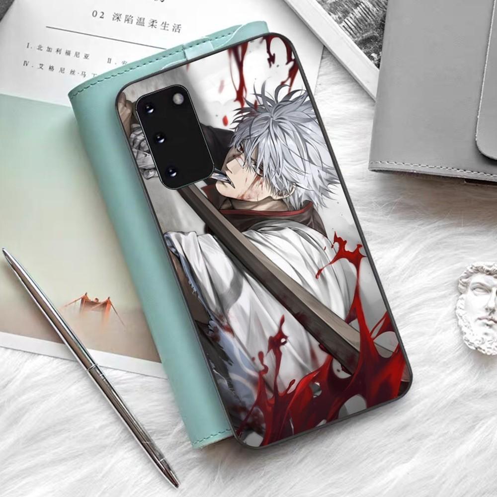 Animation G-Gintama Phone Case Silicone PC+TPU For Samsung S10 20 30 22 23 24 Plus Lite Ultra Cover