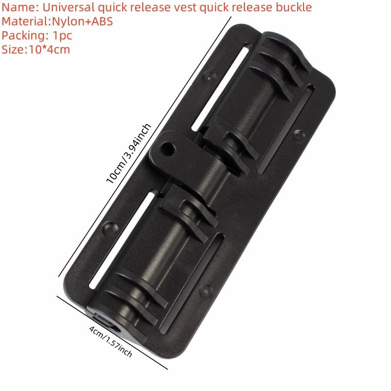 

Outdoor Hunting Vest Quick Release Buckle Protective Vest Quick Release Button Jpc Vest Accessories Detachable Buckle Cover