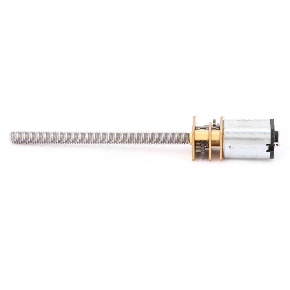 N20 Gear Motor   Screw Speed Reduction Motor M4x55mm Ball Screw Speed Reducer 3V(100)