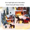 Decoraciones de Navidad Luces Nocturnas LED Paisaje Micro Luminoso Casa Regalo Creativo para Niños Adornos de Navidad Año Nuevo
