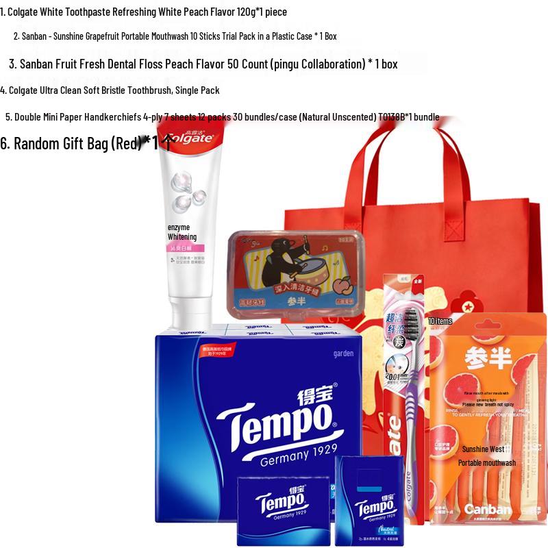 Colgate Peach & Grapefruit Dental Care Gift Set