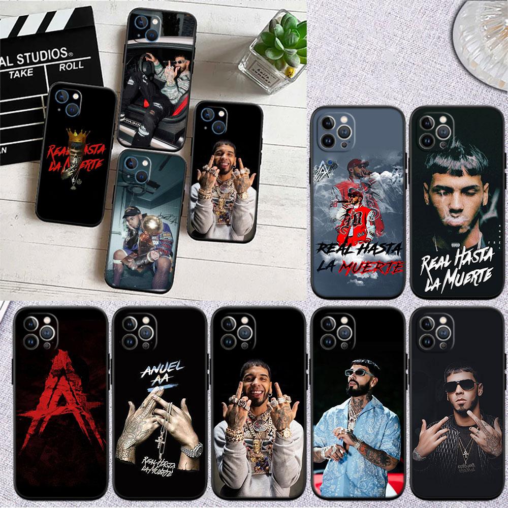 LO11 Anuel AA Soft Shell Handyhülle für Redmi Note 13 14 Pro+ Plus A3 A3X 13X 13C 13R 14S 14C 14R