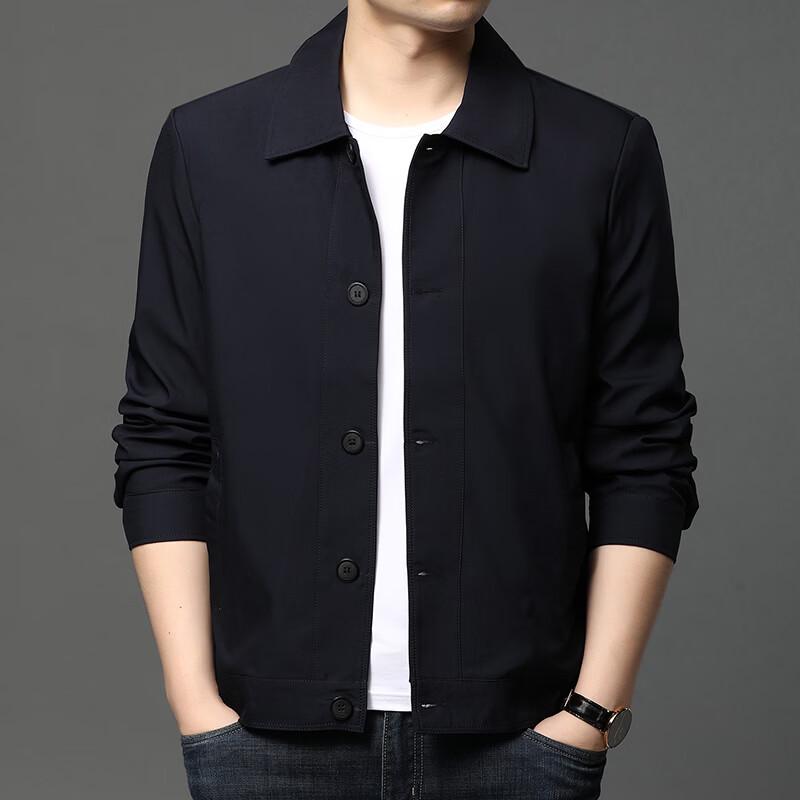 

IMAGINEX Men s Business Casual Lapel Long-Sleeve Jacket IM26C101 3XL