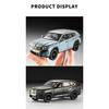 1/32 BMW THE XM SUV Alloy Car Model Sound and Light Pull Back Children's Toy Collectibles Birthday Gift