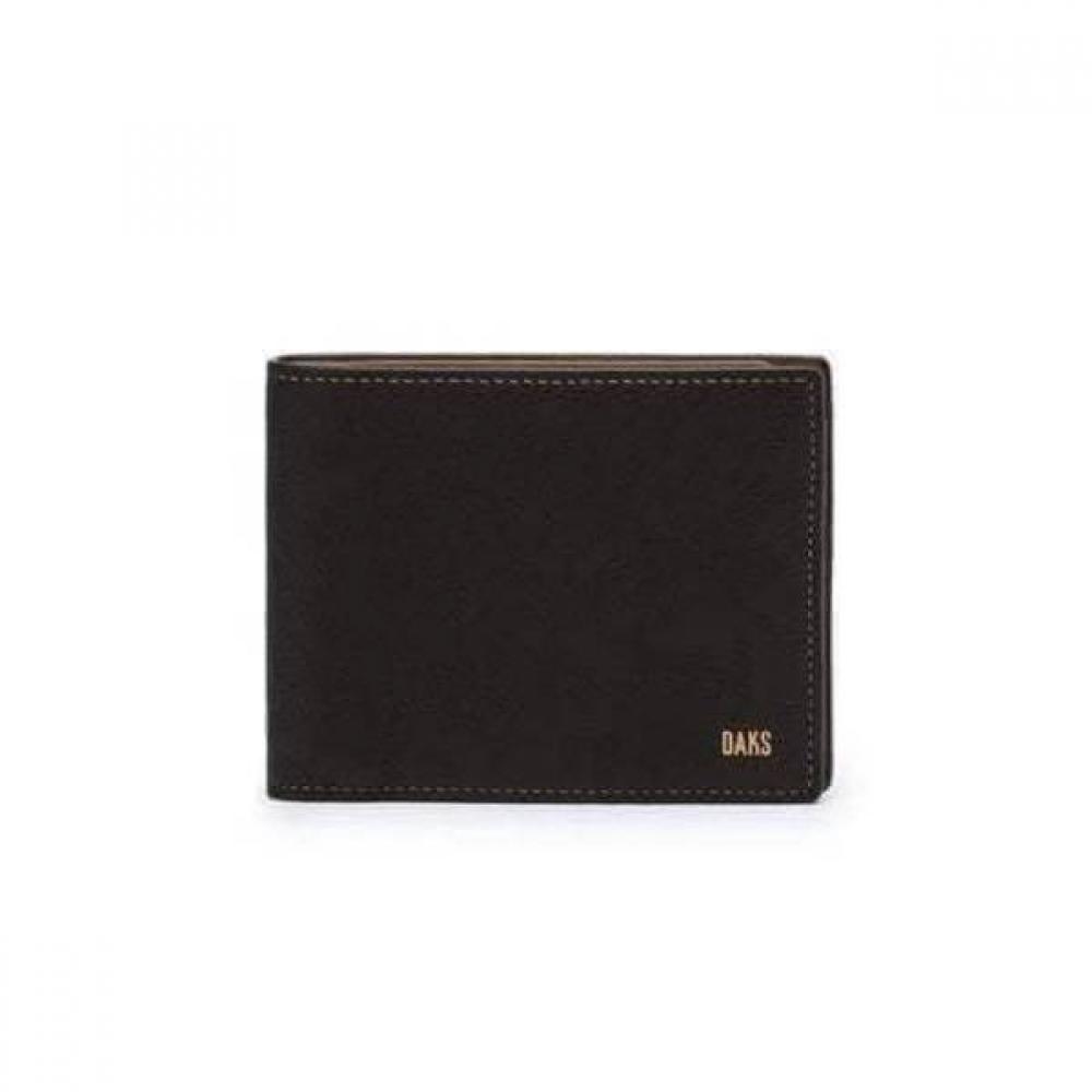 Daks Slim Wallet Black Brown Color Combi Dbwa6f702bk