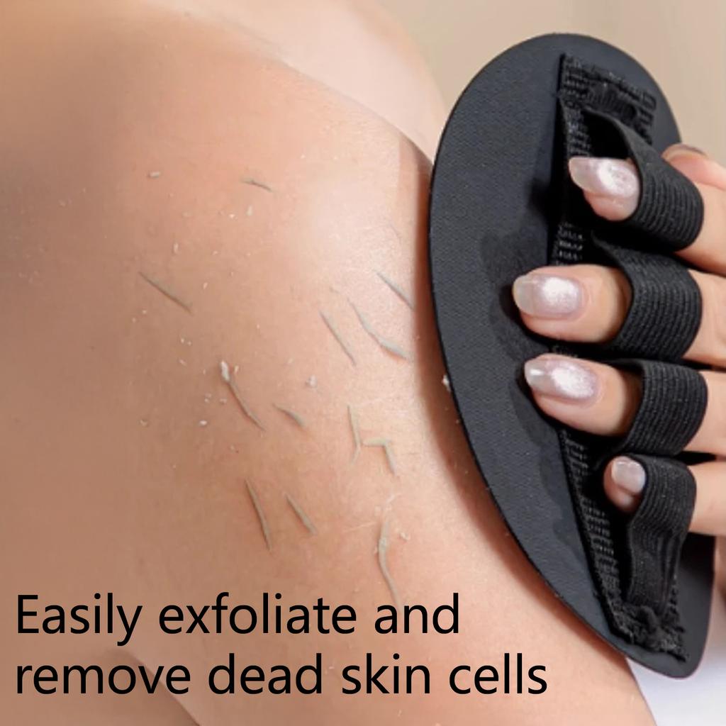 1/4pcs Exfoliating Bath Scrubber Tool 14cm Rubber Deep Cleansing Gentle Dead Skin Remover Tool for Men Women Kids