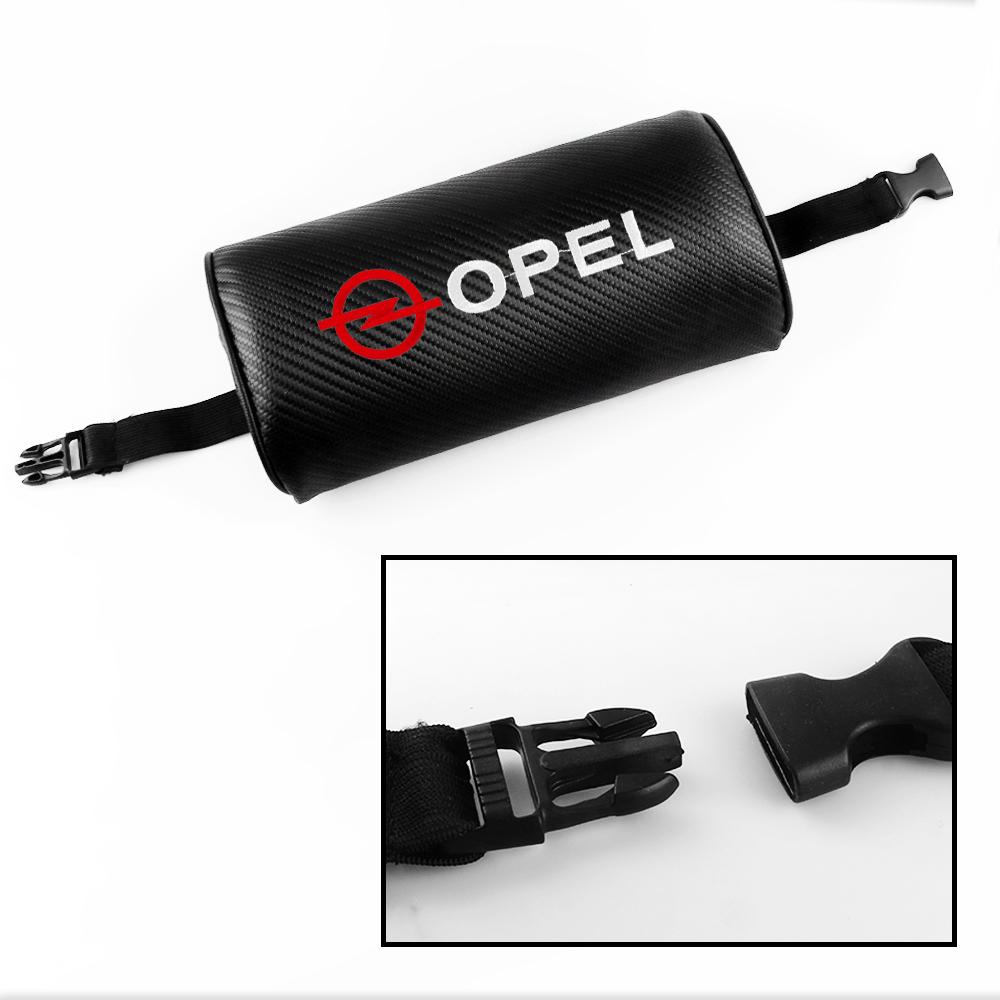 1/2pc Car Seat Headrest Neck Support Pillow Travel Rest Accessories For Opel Astra H J Insignia Mokka Zafira Corsa Car Valve Cap