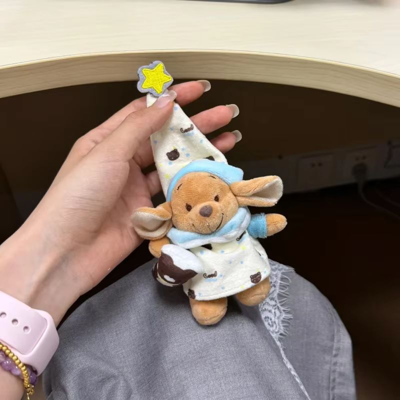Animation Roo Cute Pajama Doll Desktop Ornament Backpack Pendant Exquisite Keychain Decoration Toys Periphery Fun Surprise Gifts