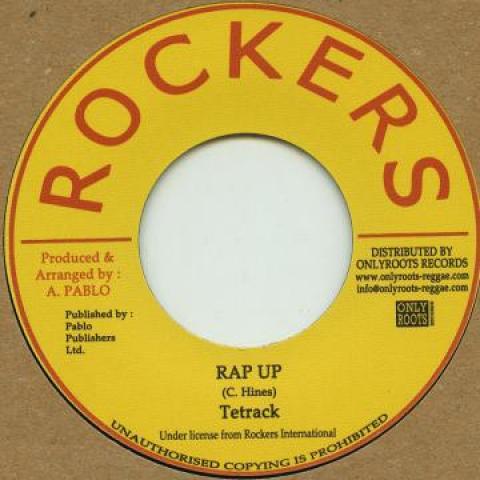7inch Record TETRAK / PABLO LEVI, CLEVE - Rap Up / Three In One OR90 Rockers/Onlyroo 1988 France Reggae, Ska & Dub Used
