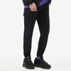Li-Ning Tapered Mid-Waist Drawstring Knit Sports Pants Men Bottoms Black AYKS365-2