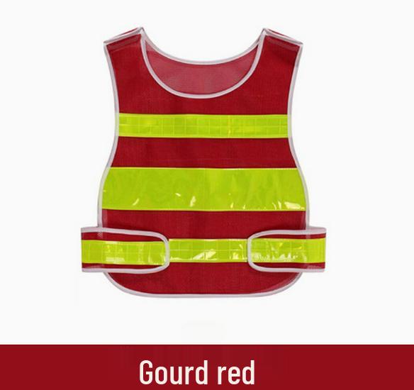 High-Visibility Reflective Vest for Sanitation and Construction Sites