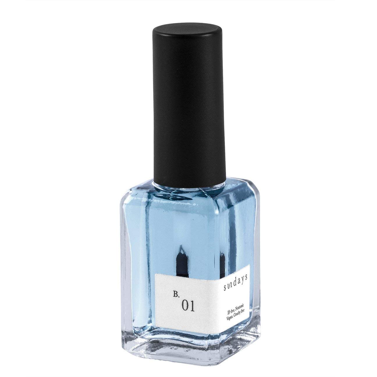 

Sundays Nail Polish Base Coat B.01 (Moisturizing Type) Liquid 14ml (x 1)