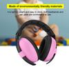 Baby Earmuffs Noise Proof Earmuffs for Children Baby's Ear Shield Headphone (Pink)