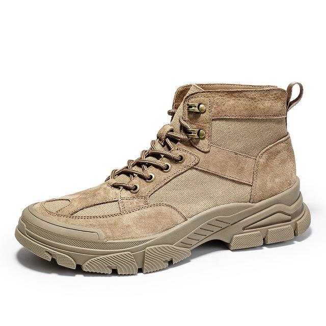 

Four Seasons New Cross -Border Foreign Trade Outdoor Hiking Shoes High Top Men S Boots Casual Martin Boots 38