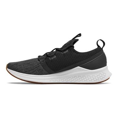 Nb Fresh Foam Lazr Bequem Mesh Synthetikleder Niedrig geschnitten Lässig Laufschuhe Damen Sneaker Schwarz WLAZRSB