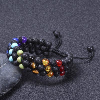 JYL Bracelet Triple-Layer Yoga  Braided Enhances Calm & Spiritual Growth
