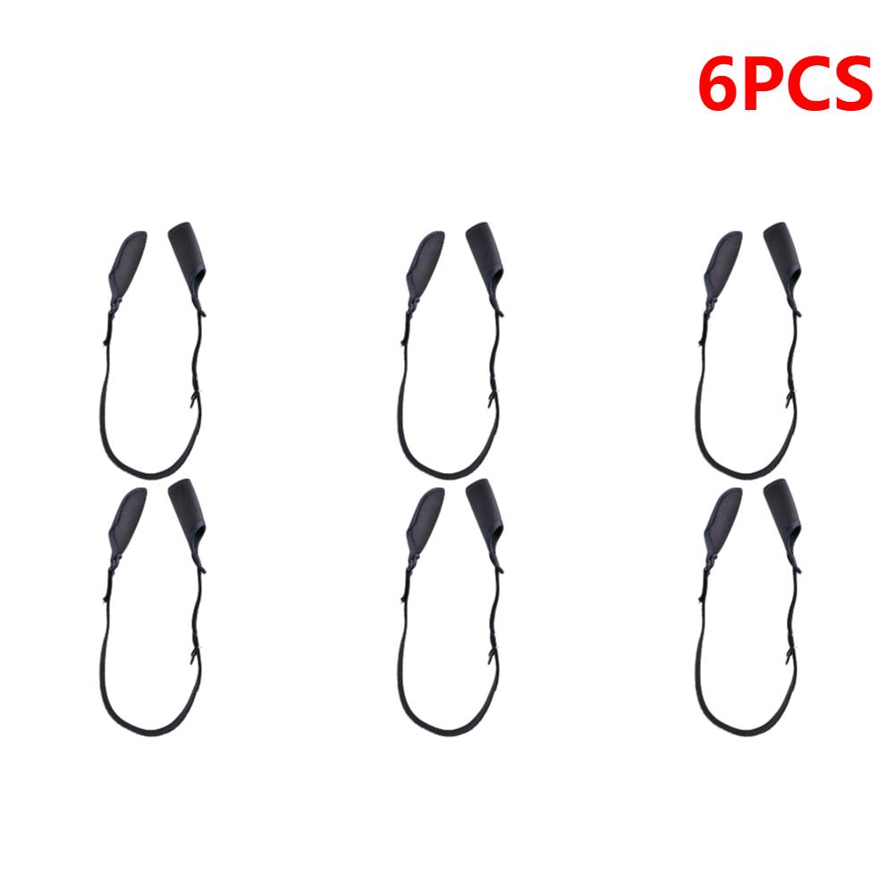 Fishing Rod Tie Pole Tip Cover Strap Fastener Sleeves Fishing Rod Strapping Wrap Pole Protector Case Outdoor Fishing Accessories