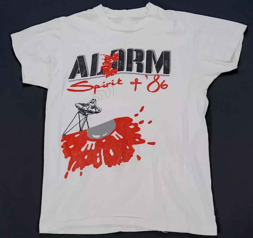 Vtg The Alarm Spirit of 1986 Tour T-shirt size S-5XL S
