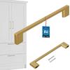 Kotarbau® Kitchen Furniture Handle Classic Modern Oblong Long Matte Gold 190 Mm Spacing 160 Mm