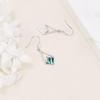 Trendy Geometric Mustard Seed Stainless Steel Necklace & Earrings Set