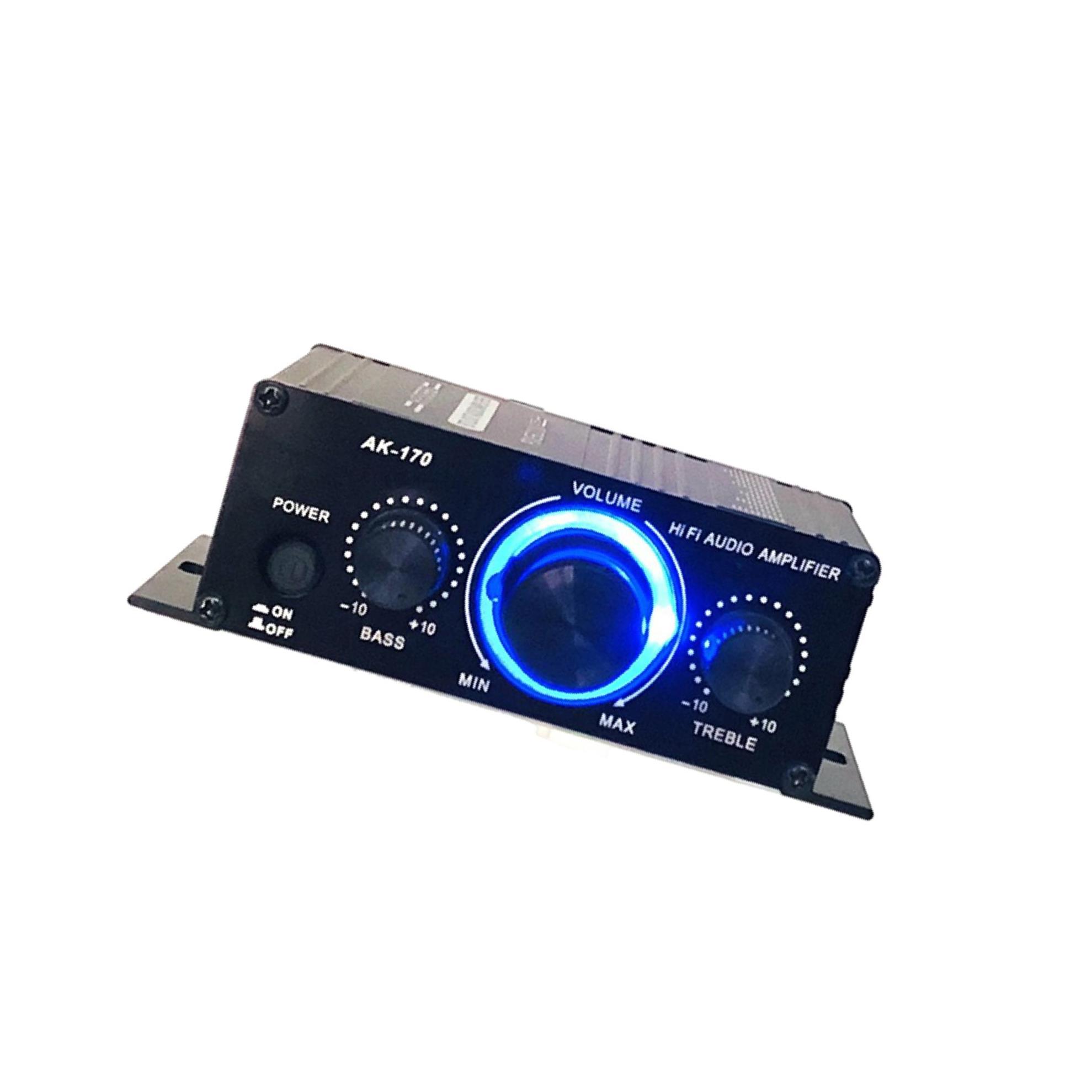 

Digital Stereo AMP with Audio Receiver for Rich and Clear Sound ak170 400w