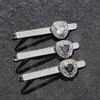 Krawattenklammer Funkelnde Strasssteine Abnehmbares Design Kragenclip Hochzeitsanzüge Trauzeugen Business Formelle Anlässe Accessoires