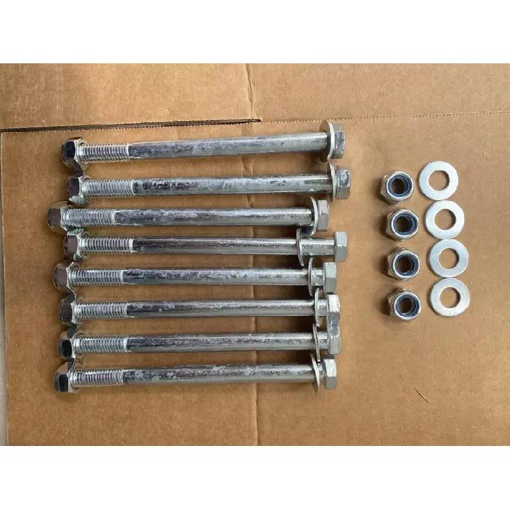 Caddy Mk2 Hinterachs-Blattfeder-Schäkel und -Sättel