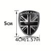 2pcs Britain England UK GB Stickers Decals Emblem Motorcycle National England UK GB Great Britain United Kingdom Union Flag
