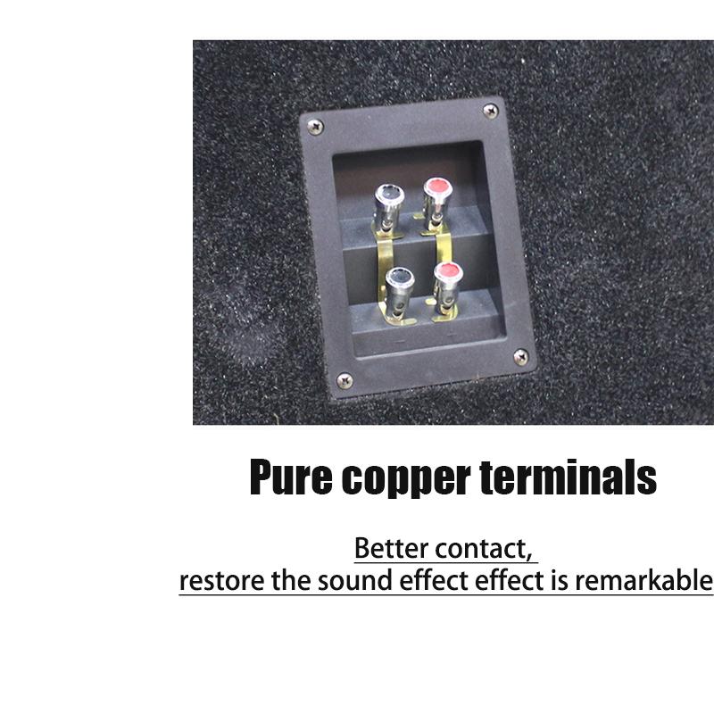 10 Inch Trapezoidal Passive Subwoofer Dual Magnetic Dual Voice Coil Car Audio High Power Overweight Car Subwoofer Modification