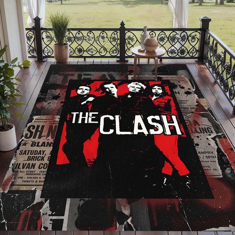 Soft Floor Carpet The Clash Pattern Area Rug Decorative Mat For Home Room Decoration