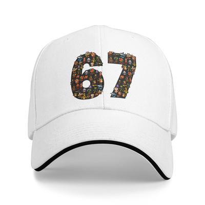 67 Six Seven Italian Brainrot  Baseball Cap  Y2k Cool Hip Hop Hats Spring Women Men Outdoor Sport Snapback Cap