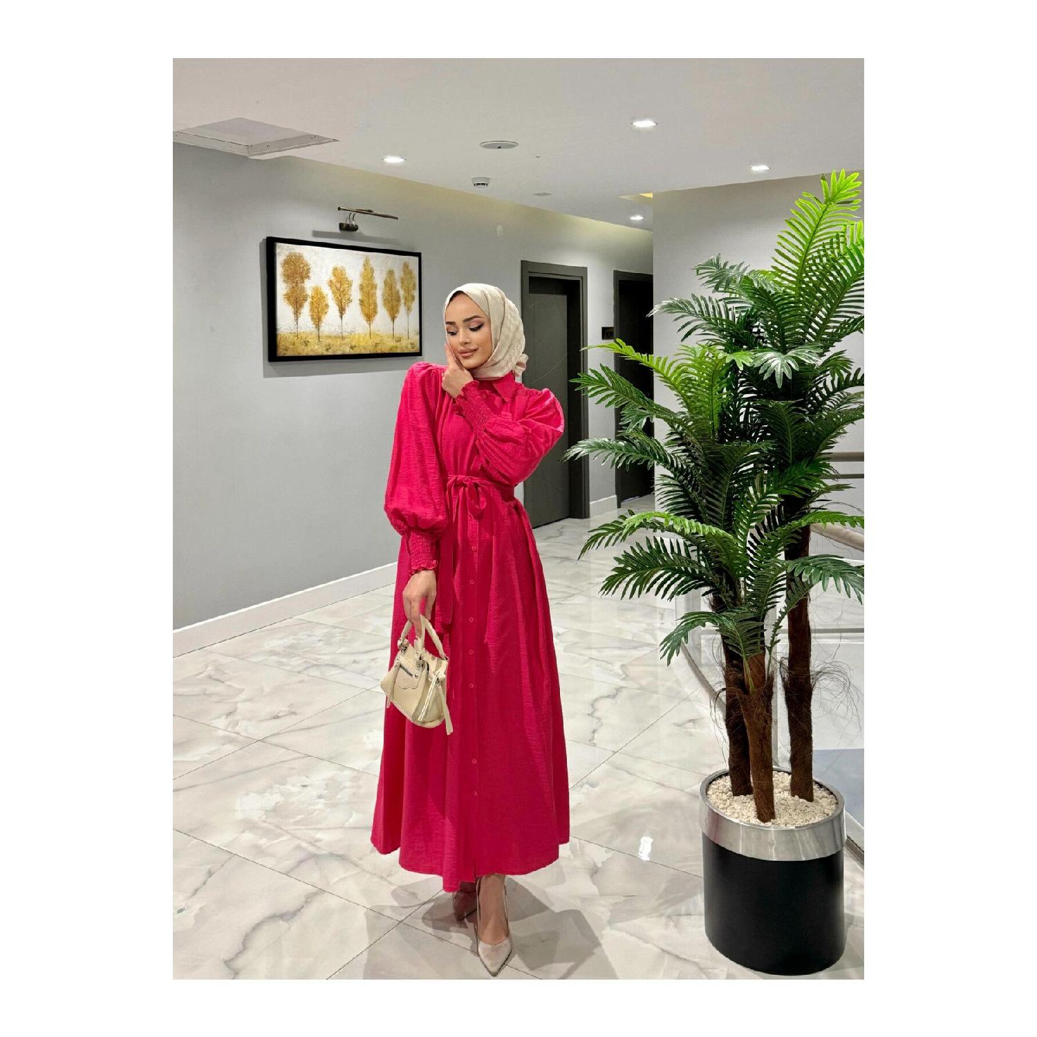 

Elb002 Central Dress With Sleeve Gipe 38-40 рожевий