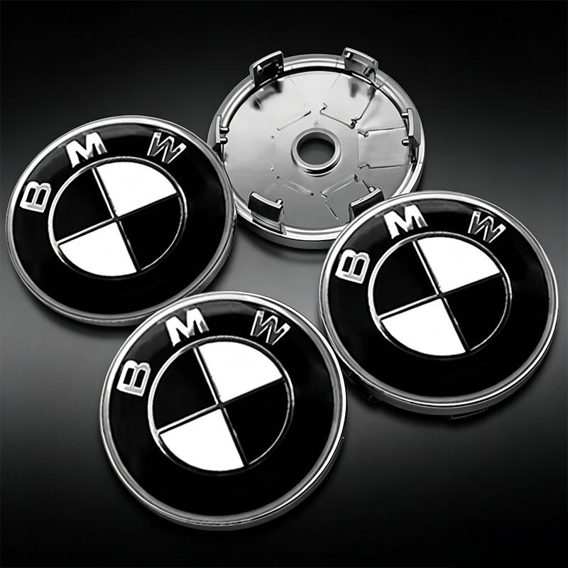 Hot For BMW M  4Pcs 56mm Wheel Center Cover Wheel Hub Center Integrated Cover Badge For BMW G11/G12 2016-2022 G20/G21/G28 2019-2026 G30/G31/G38 AJ7