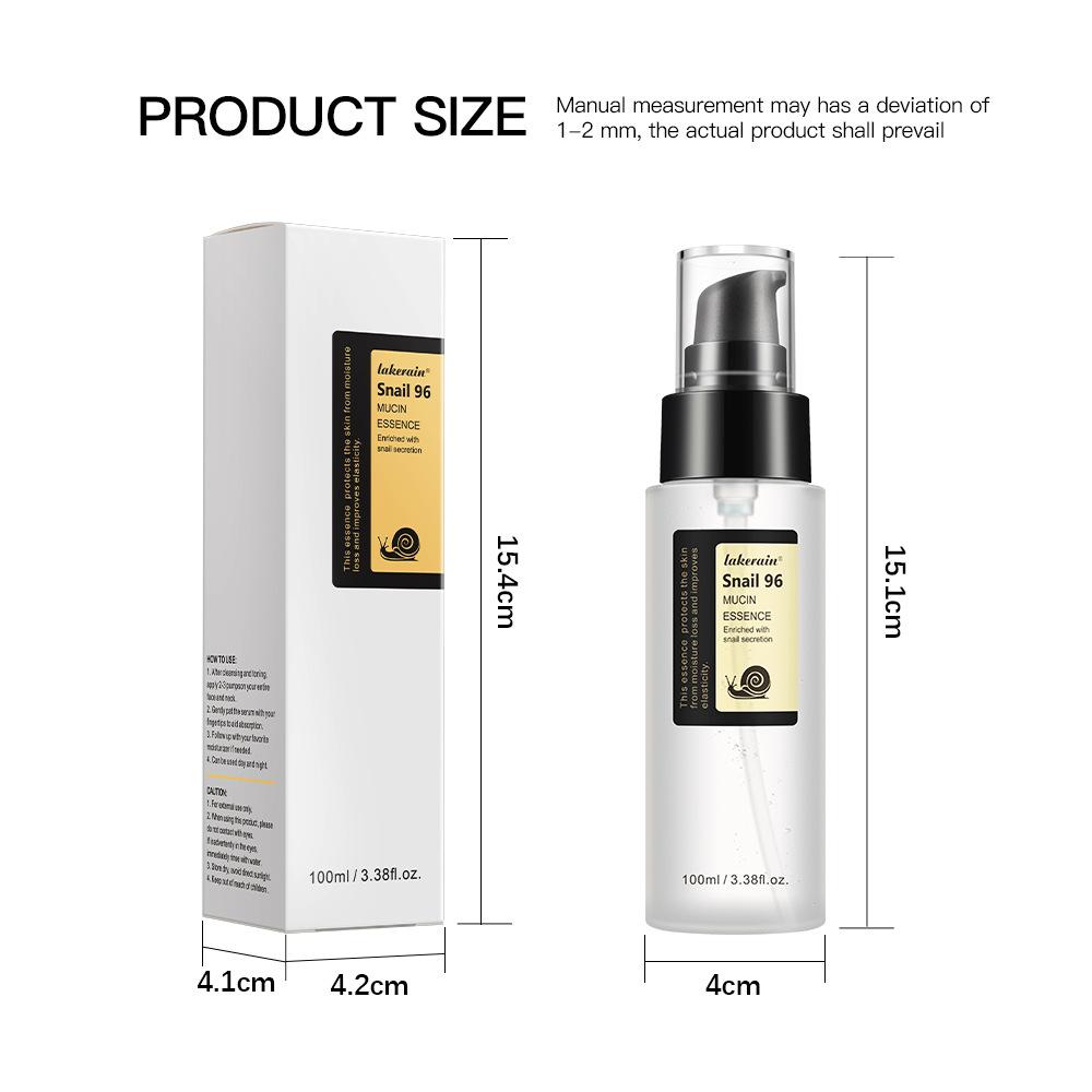 Snail  Serum 96% Power Repairing Essence Lift Firm Anti-aging Fade Fine Lines Acne Treatment Facial Sensitive Whitening 100ml