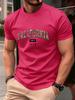 California Dal 1978 Stampa Uomo Maglietta Cotone Estate Girocollo Manica Corta Top Oversize Morbida Maglietta Casual Abbigliamento Maschile