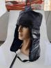 Winter Warm Safety Helmet with Thick Lining, Plush Cover, Anti-Smash Earmuffs, and Cold Protection