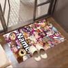 Custom Name Personalized Masha and The Bear Print Carpet, Versatile Home Decor Rug, for Playroom, Apartment, Balcony, Entryway, Hallway Gift