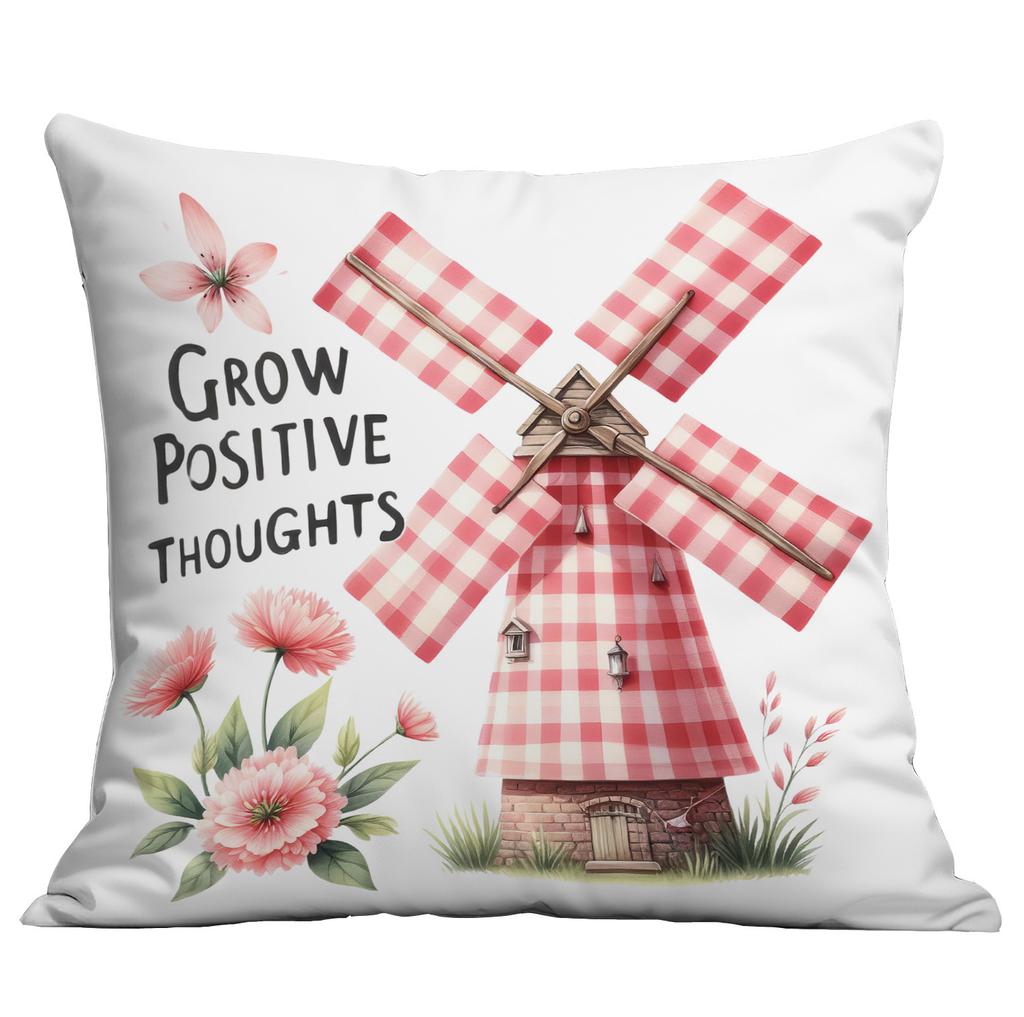 New Retro Pink Spring Farmhouse Pillowcase Home Living Room Sofa Cushion Pillowcase