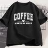 Unisexs Unisexs Books And Coffee Tshirt Retro Casual Short Sleeve Tee Book Coffee Lover Gift Short Sleeve Top For Daily Wear