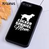 Cartoon Cocker Spaniel Phone Case Cover For iPhone 17 Air 16 15 14 plus 12 13 pro max coque Shell Fundas
