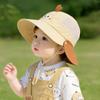 Cute Baby Bucket Hat Breathable Mesh Kids UV Protection Cap Soft Children Sun Hat  Camping Trip