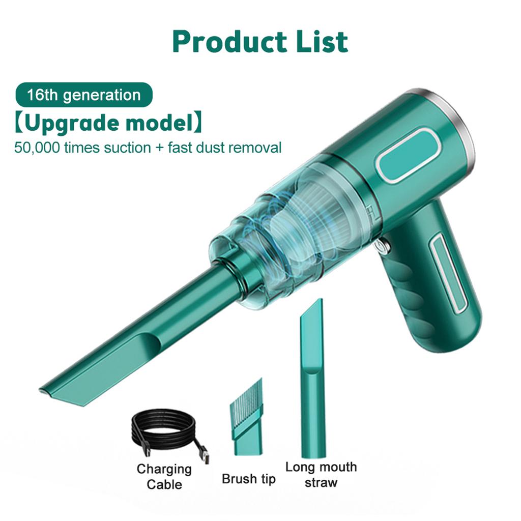 29000pa Handheld Vacuum Powerful Cordless Car Vacuum Cleaner for Car Office Pet Hair Small Manual Vacuum Cleaner Blower Duster
