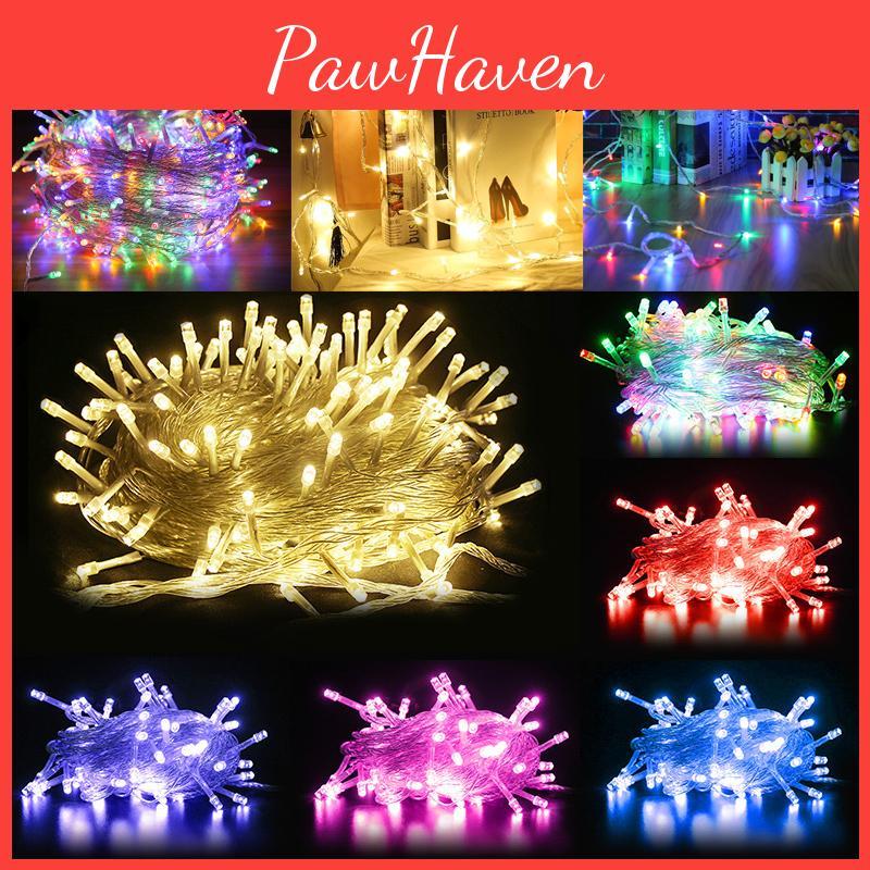 Enchanting 10m 100leds Fairy String Lights Perfect For Christmas Tree Decorations And Festive Atmosphere