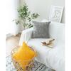 Luxury Cotton Linen Velvet Embroidered 3D Hollow Pillow Cover 45x45cm Sofa Decor Christmas New Home